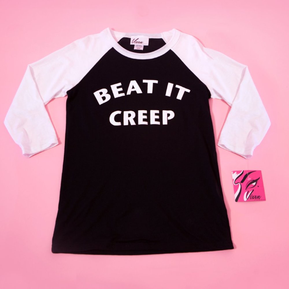 Vixen by Micheline Pitt ‘Beat It Creep’ raglan